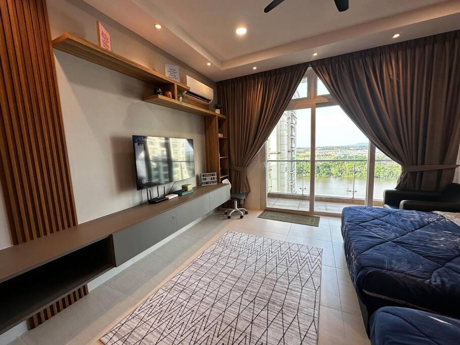 A.R Homestay Riverine Condominium Kuching Exterior foto
